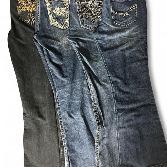 Lot of 8 y2k jeans - Picture 1 of 8